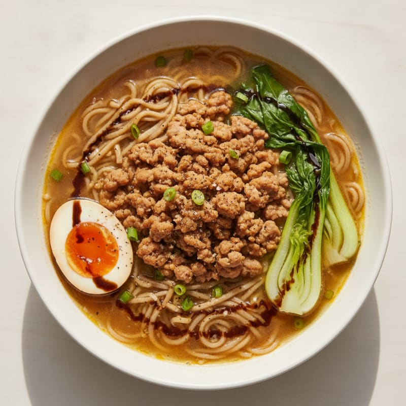 Savory Pork Ramen Bowl