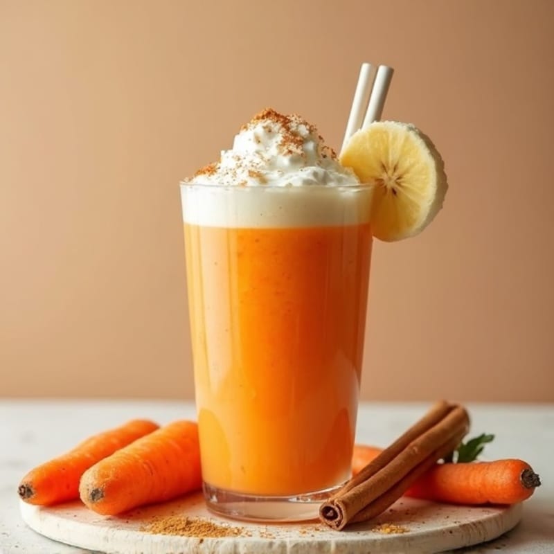 Creamy Spiced Carrot Smoothie