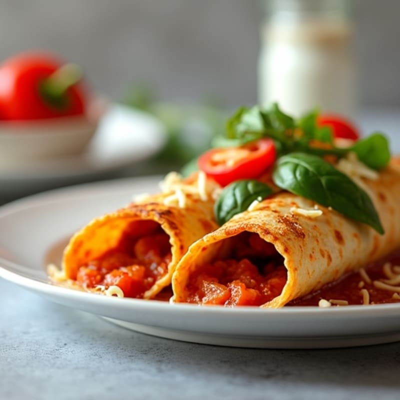Chili-Spiced Chicken Baked Enchiladas