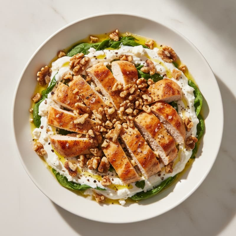 Creamy Nut and Cheese Medley