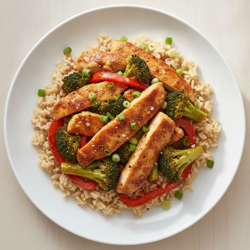 Teriyaki Chicken Stir-Fry with Broccoli
