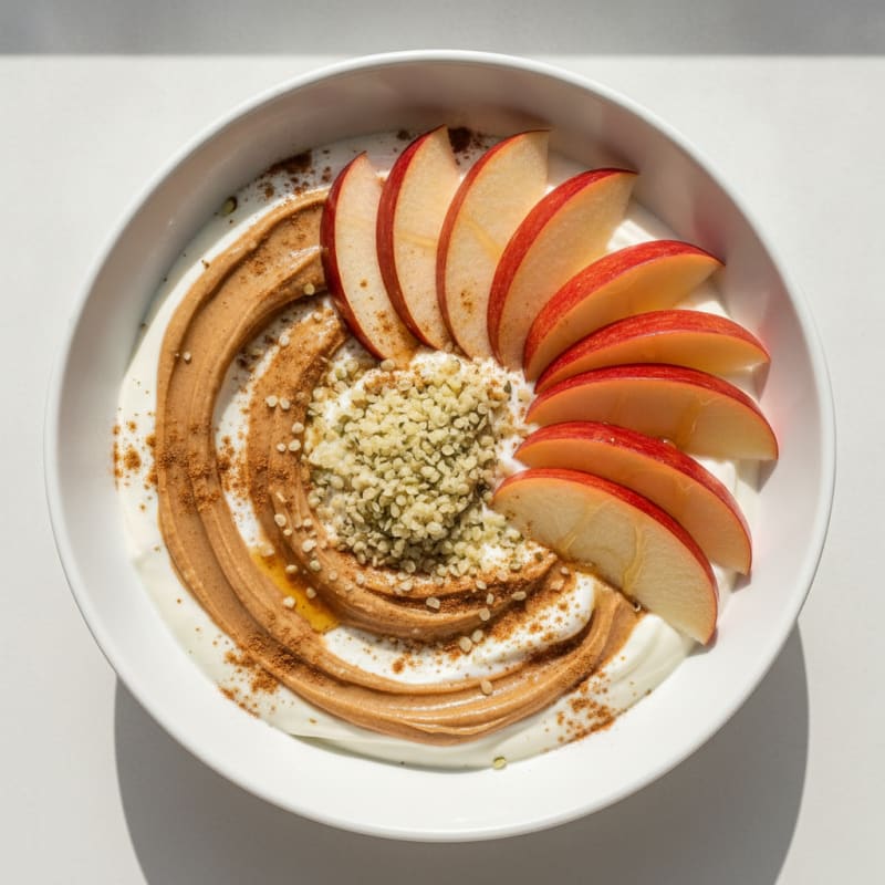 Creamy Almond and Apple Protein Bowl
