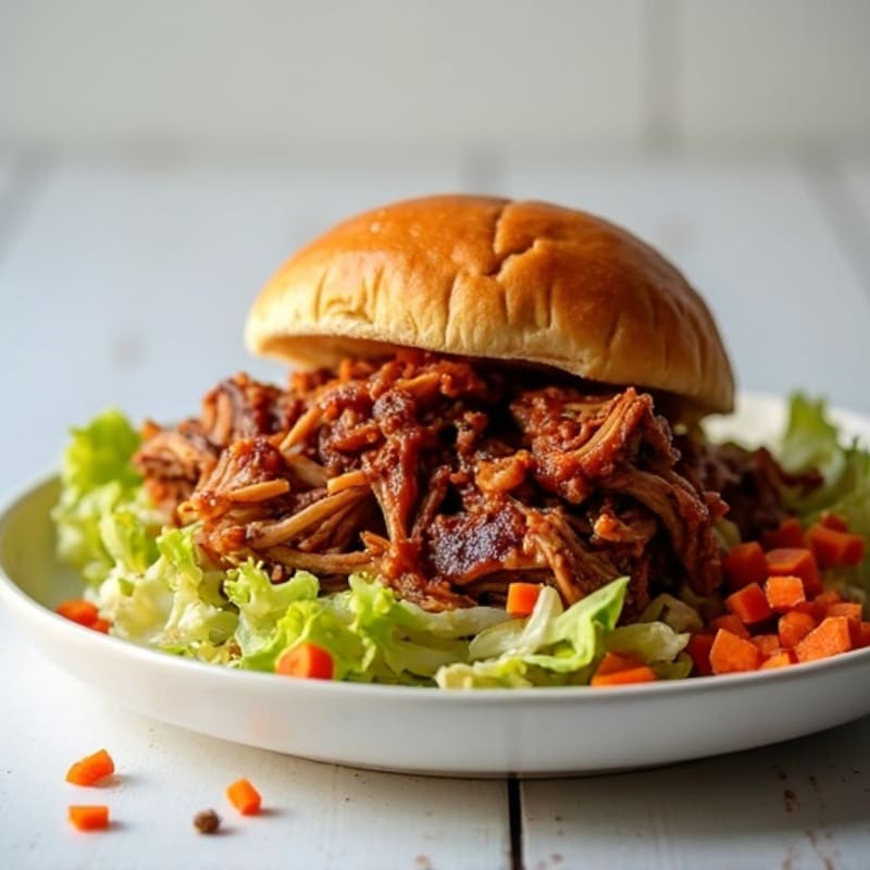 BBQ Pulled Pork with Crispy Slaw