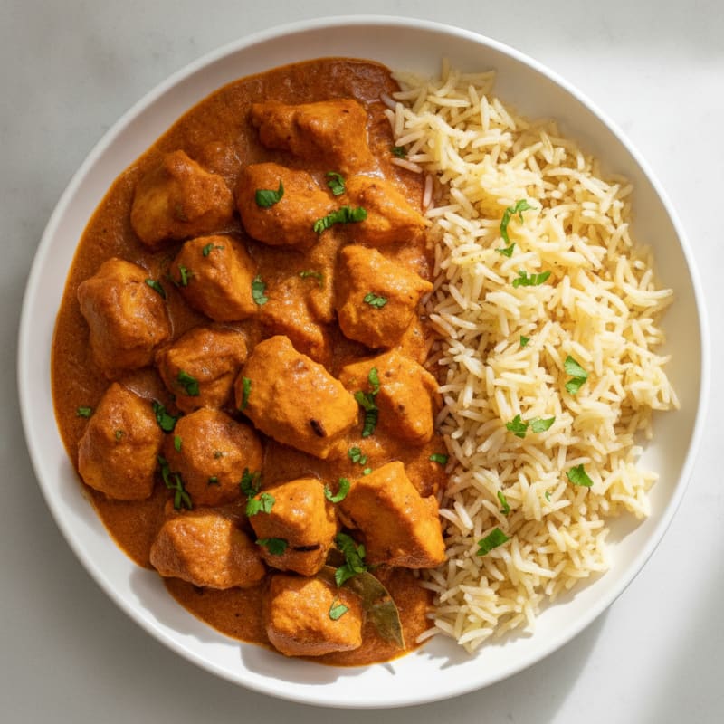 Chicken Tikka Masala with Basmati Rice