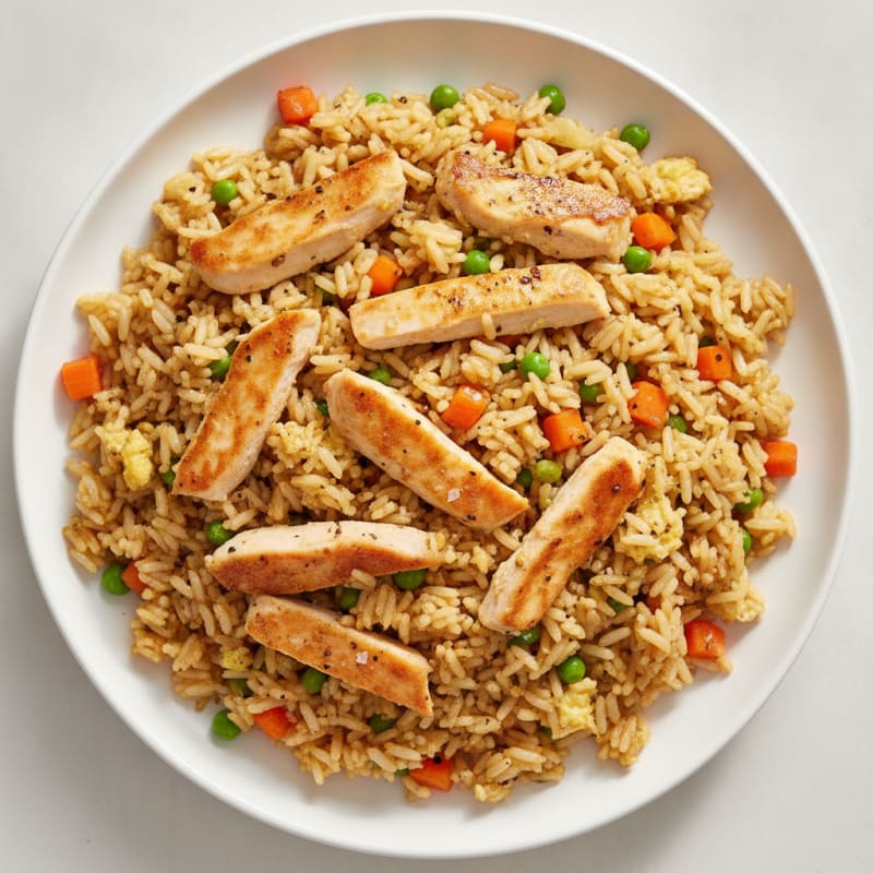 Chicken and Vegetable Fried Rice