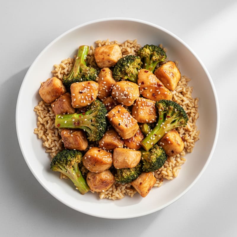 Teriyaki Chicken and Broccoli Stir-Fry