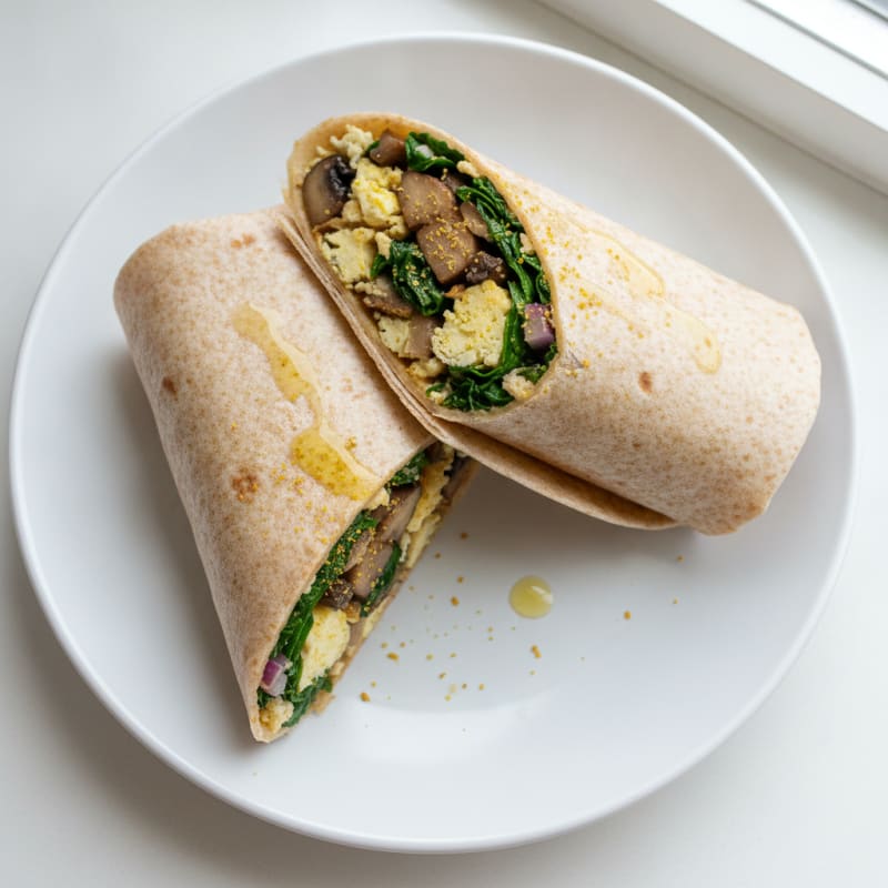 Savory Egg and Vegetable Wrap