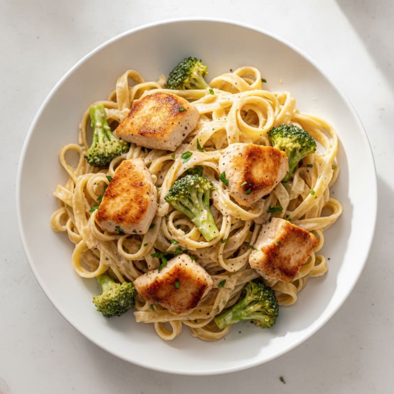 Chicken Alfredo Fettuccine Pasta
