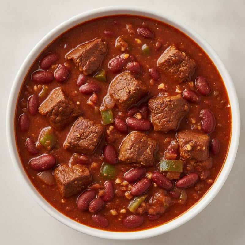Hearty Slow Cooker Beef Chili