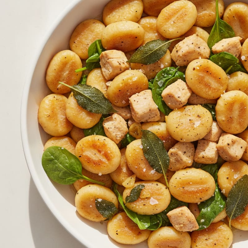 Ricotta Gnocchi with Sage Butter Sauce