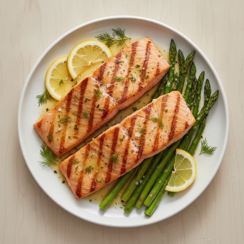 Lemon Herb Grilled Salmon