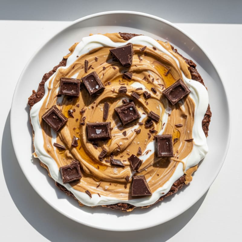 Dark Chocolate Peanut Butter Yogurt Bark
