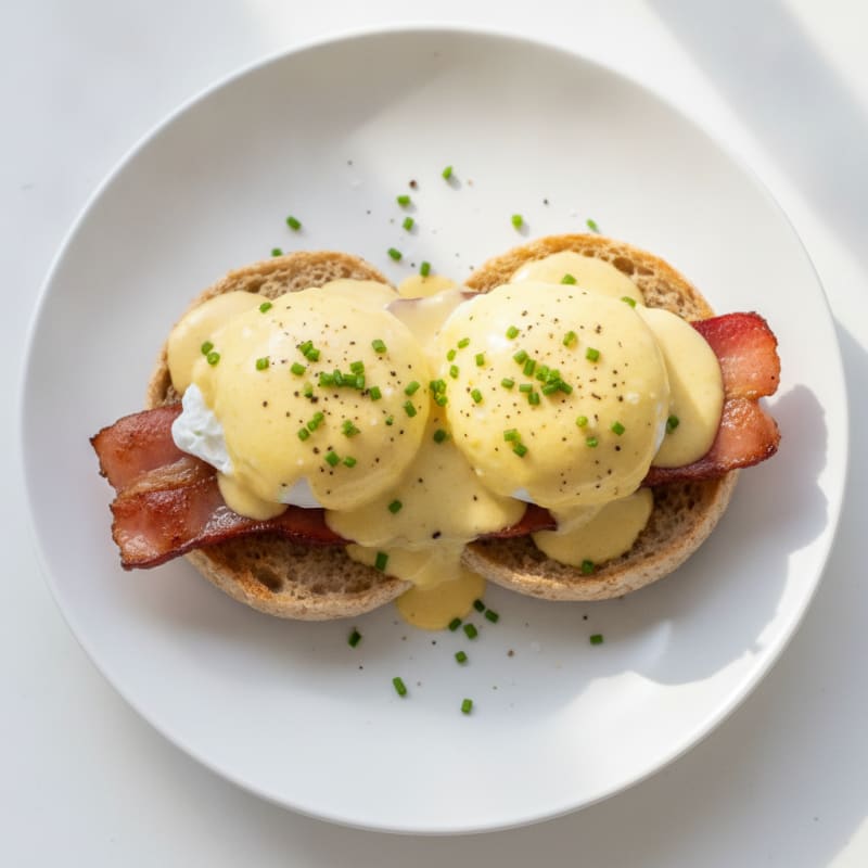 Classic Eggs Benedict with Hollandaise
