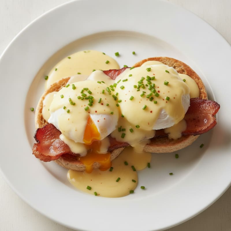 Classic Eggs Benedict with Hollandaise