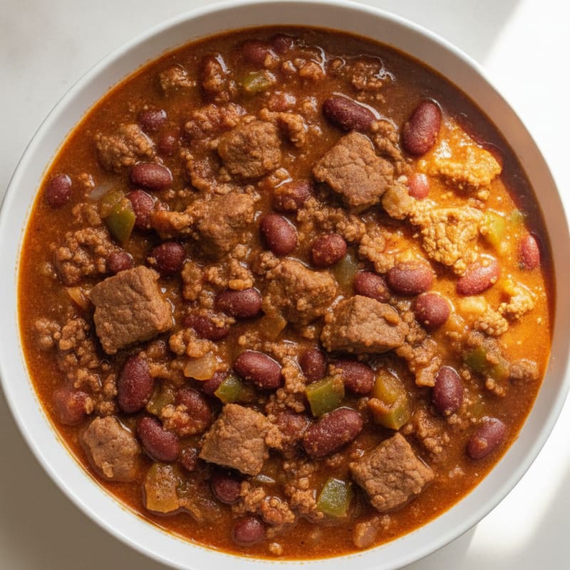 Hearty Beef and Bean Chili
