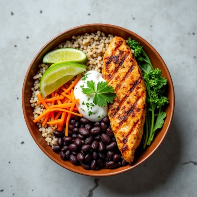 Hearty Black Bean Burrito Bowl