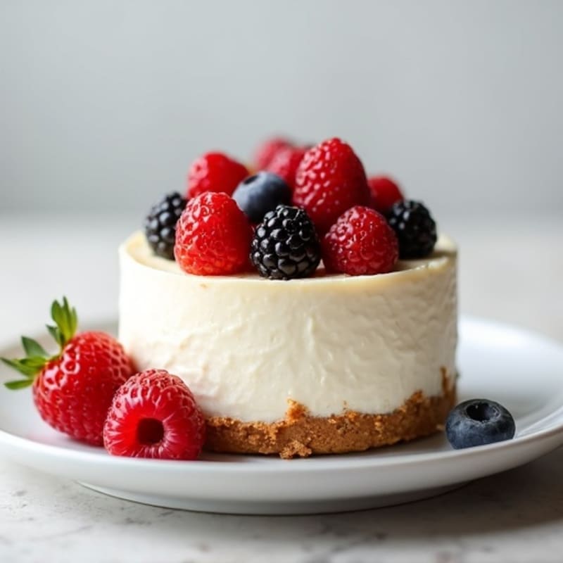 Greek Yogurt Protein Cheesecake
