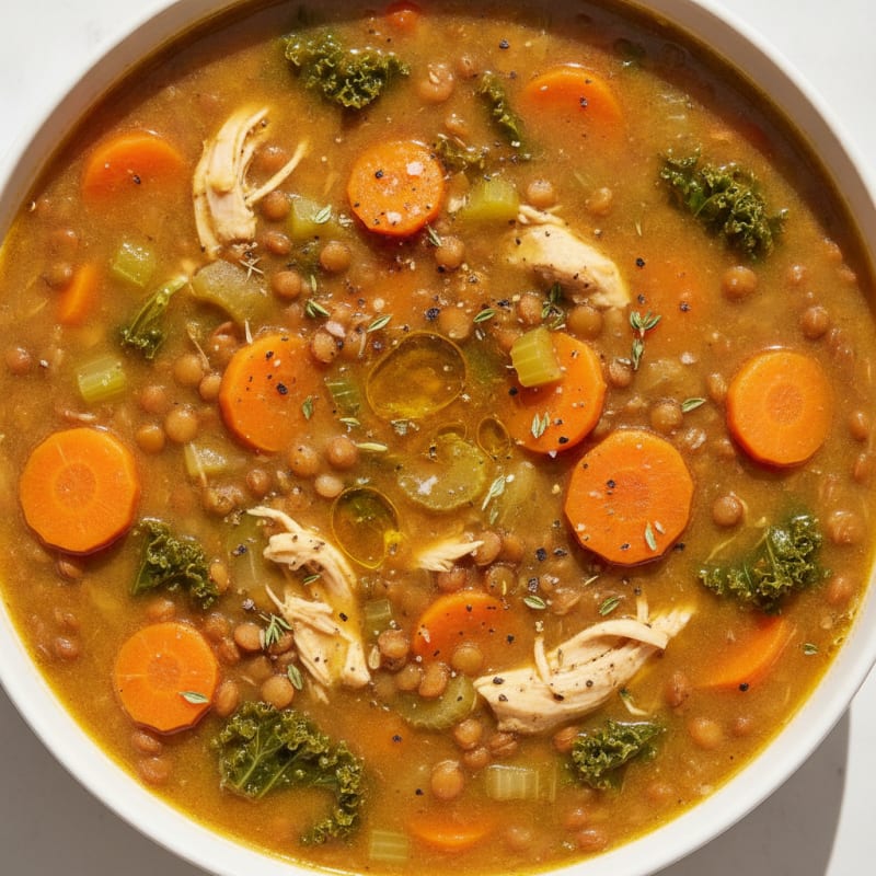 Hearty Vegetable and Lentil Soup