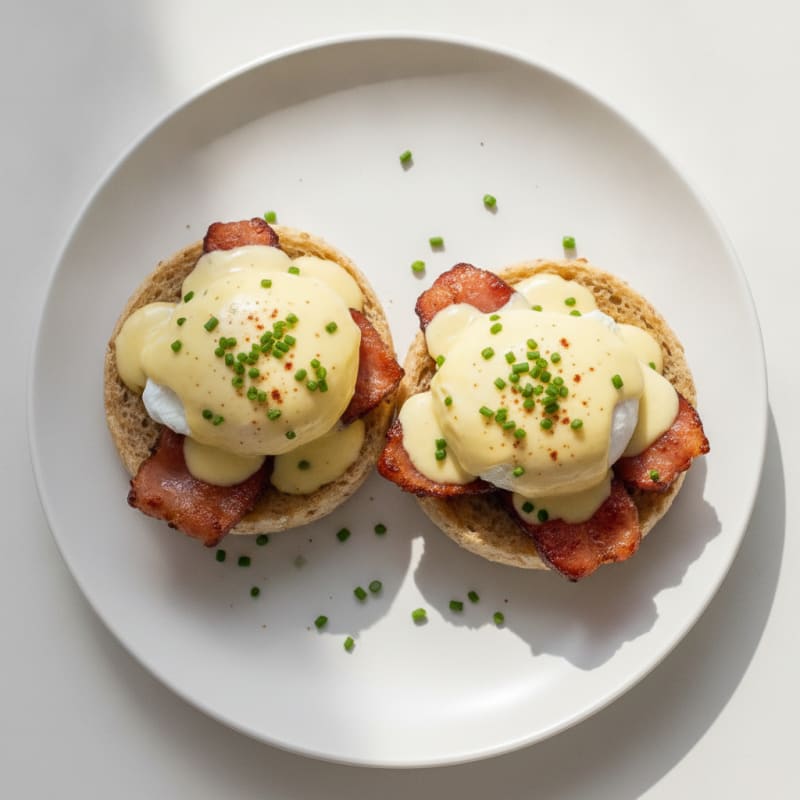 Classic Eggs Benedict with Hollandaise