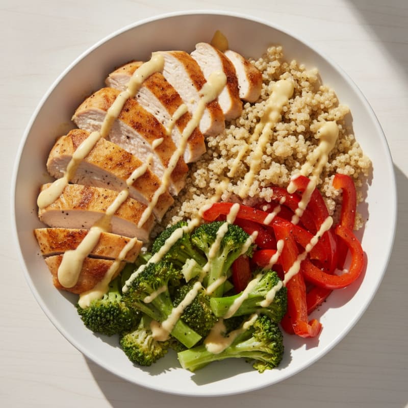 Chicken Meal Prep Protein Bowl
