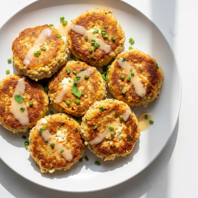 Turkey Ricotta Quinoa Egg Patties