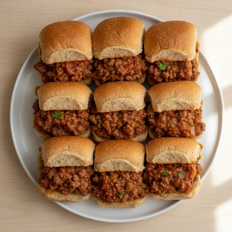 Classic Sloppy Joe Sliders