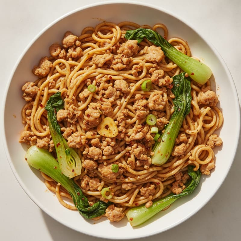 Sichuan Pork Dan Dan Noodles