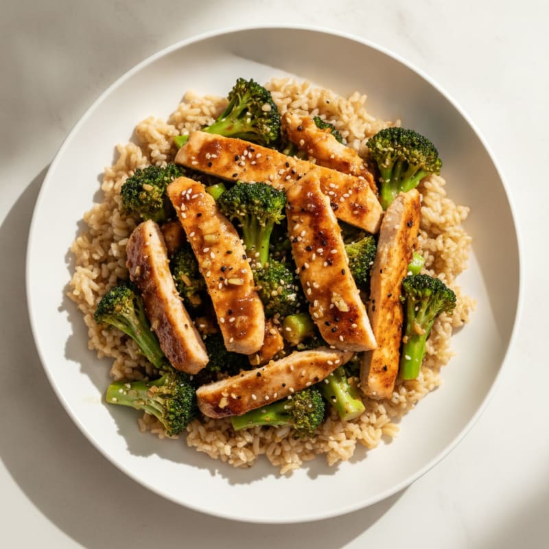 Teriyaki Chicken and Broccoli Stir-Fry