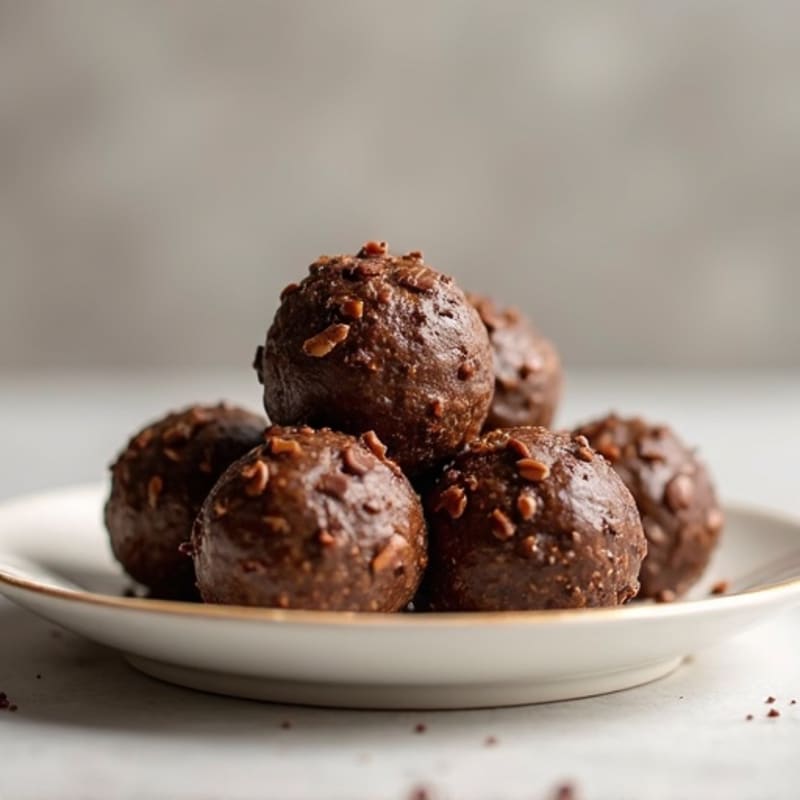 Dark Chocolate Protein Energy Bites