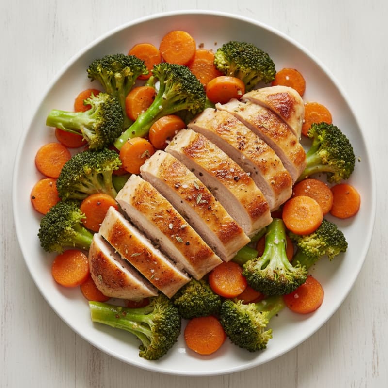 Lemon Herb Roasted Chicken with Vegetables