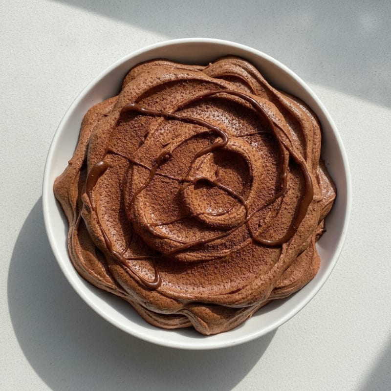 Chocolate Protein Mousse with Silken Tofu
