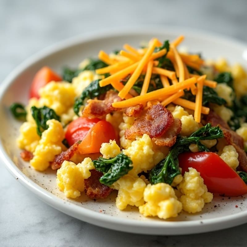 Hearty Egg and Veggie Scramble