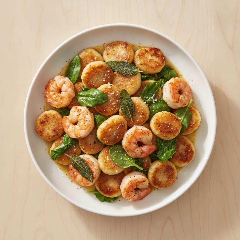 Ricotta Gnocchi with Sage Butter Sauce