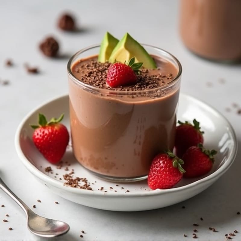 Silky Chocolate Protein Pudding