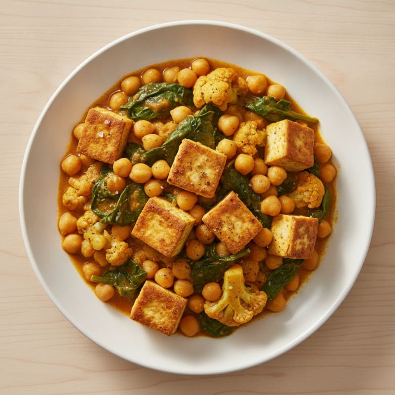 Hearty Chickpea and Vegetable Curry