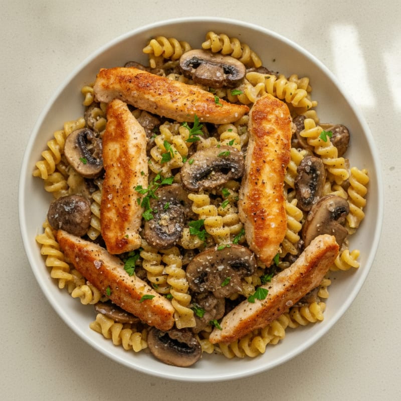 Truffle Mushroom Pasta