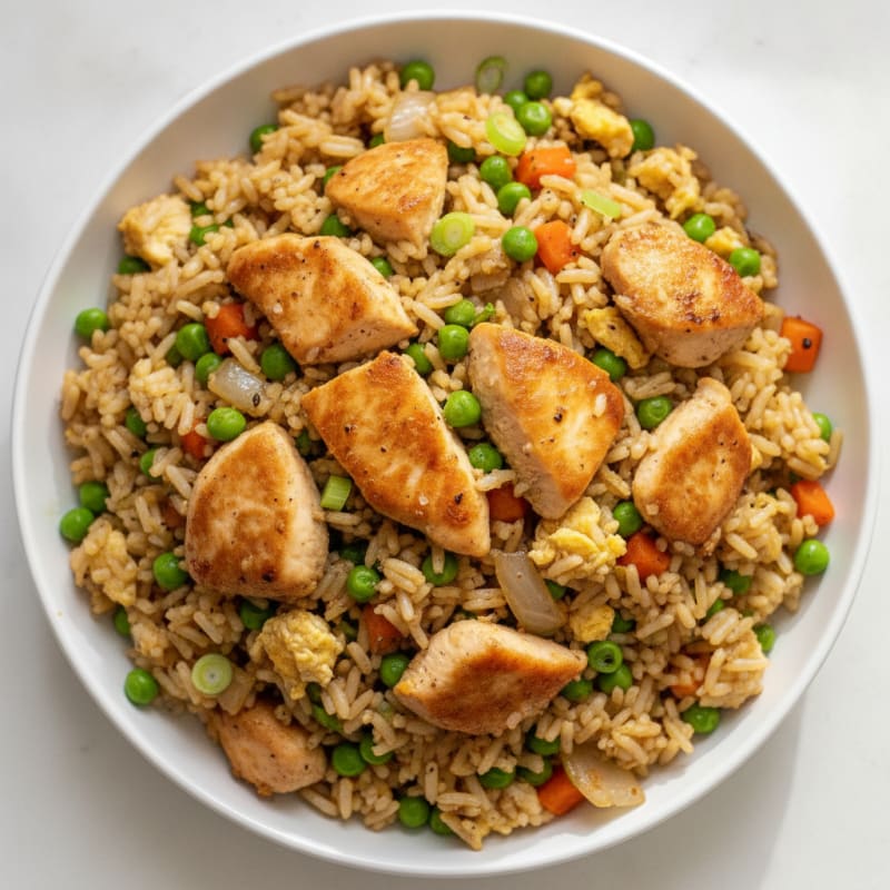 Chicken and Vegetable Fried Rice