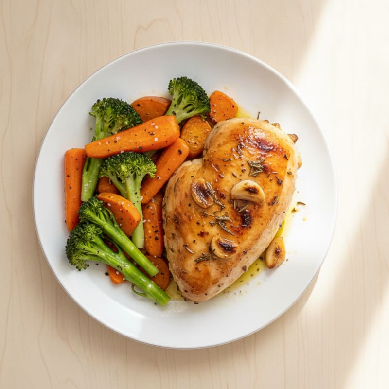 Garlic Herb Roasted Chicken