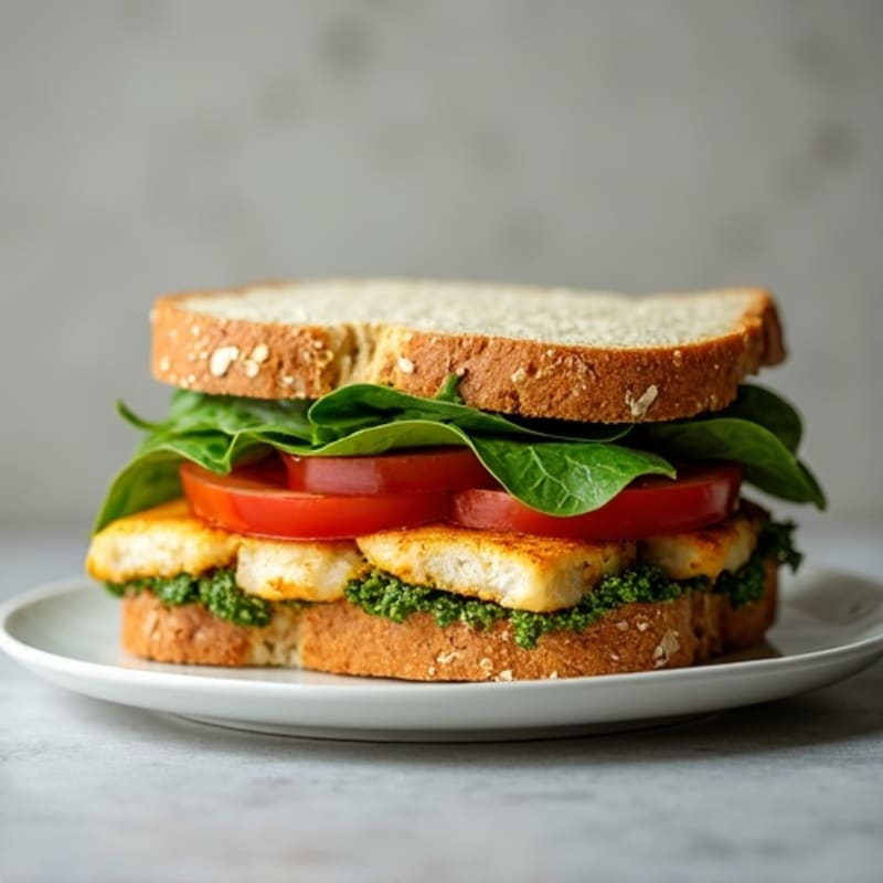 Fresh Pesto Chicken Sandwich