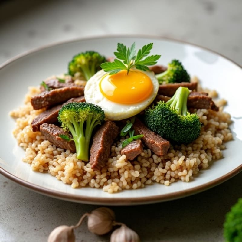 Garlic Ginger Beef and Broccoli Stir-Fry