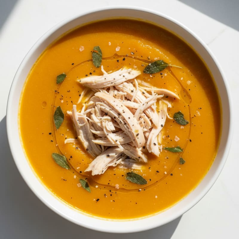 Creamy Roasted Butternut Squash Soup