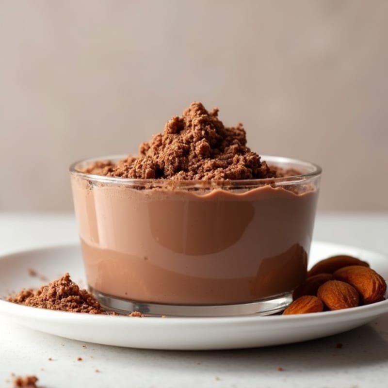 Silky Cottage Cheese Chocolate Protein Pudding