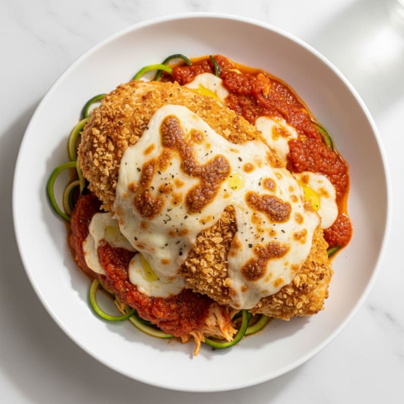 Baked Chicken Parmesan with Marinara