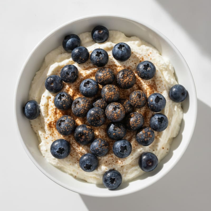 Sweet Greek Yogurt Cottage Cheese Bowl