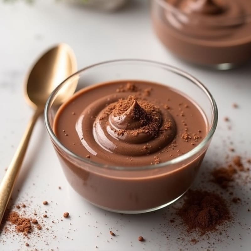 Silky Chocolate Protein Pudding