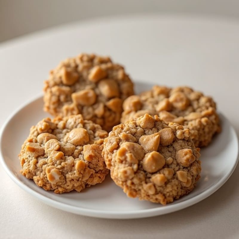 Protein-Packed Peanut Butter Oatmeal Breakfast Cookies