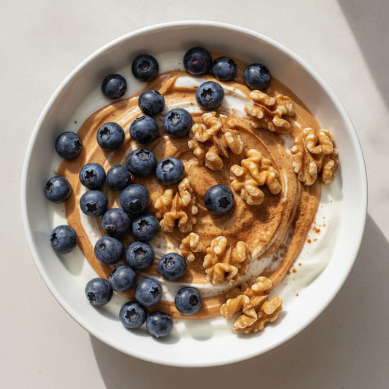 Peanut Butter Greek Yogurt Bowl
