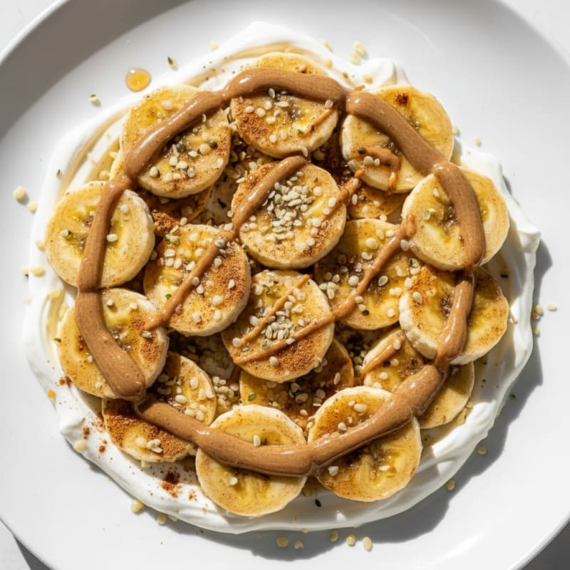 Almond Butter Banana Bites