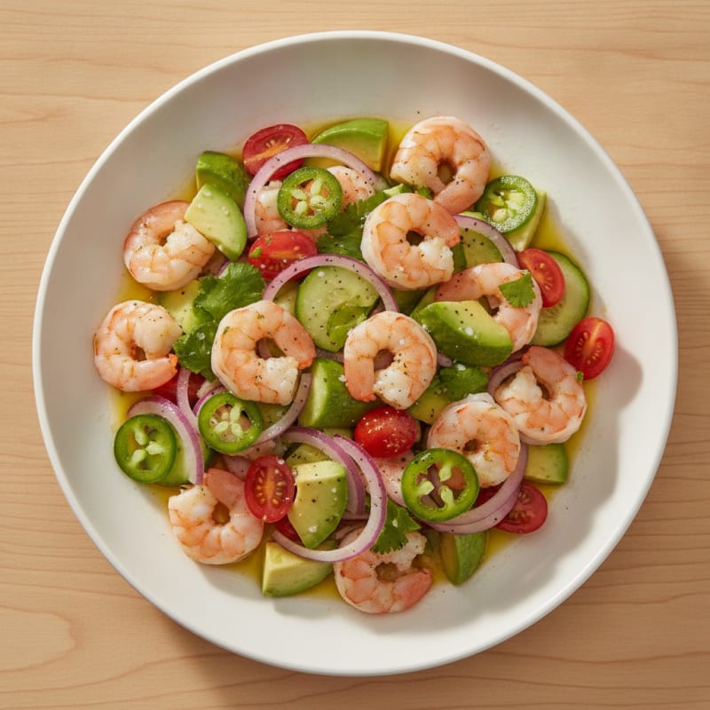 Shrimp and Avocado Ceviche