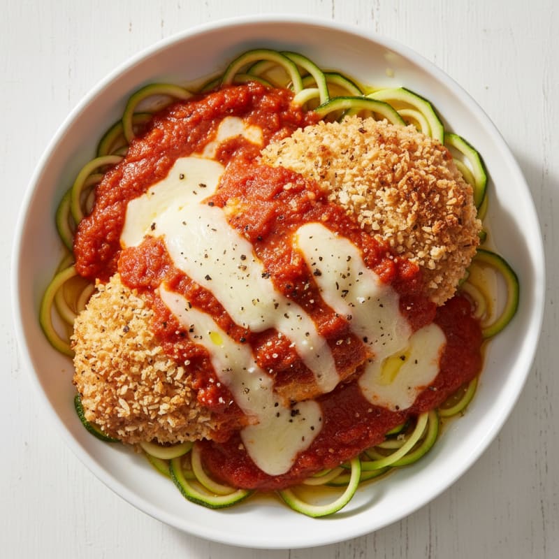 Baked Chicken Parmesan with Marinara